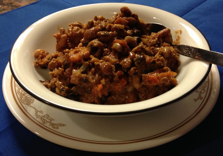 Kosher Three Bean Beef Chili Recipe